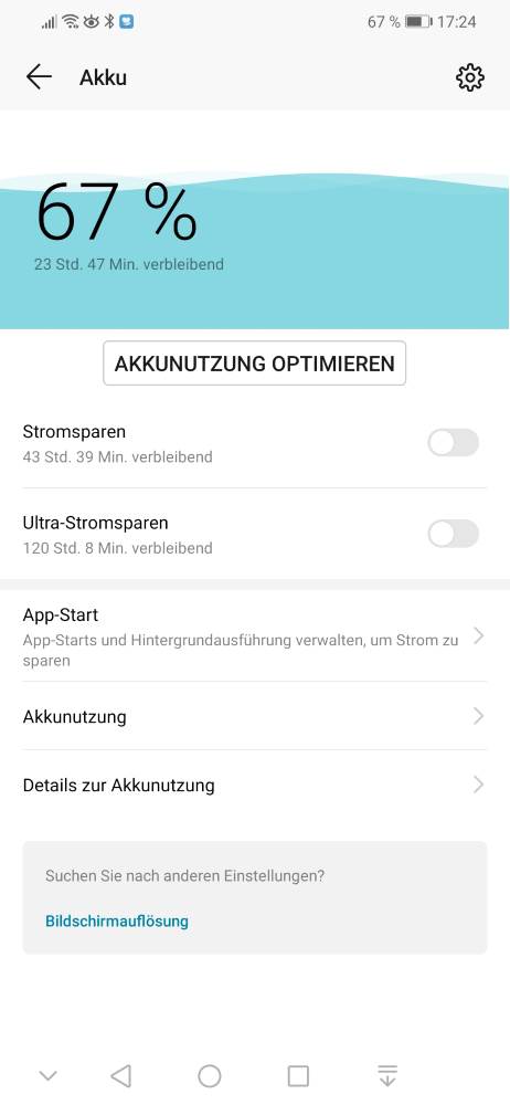 honor Play Einstellungen