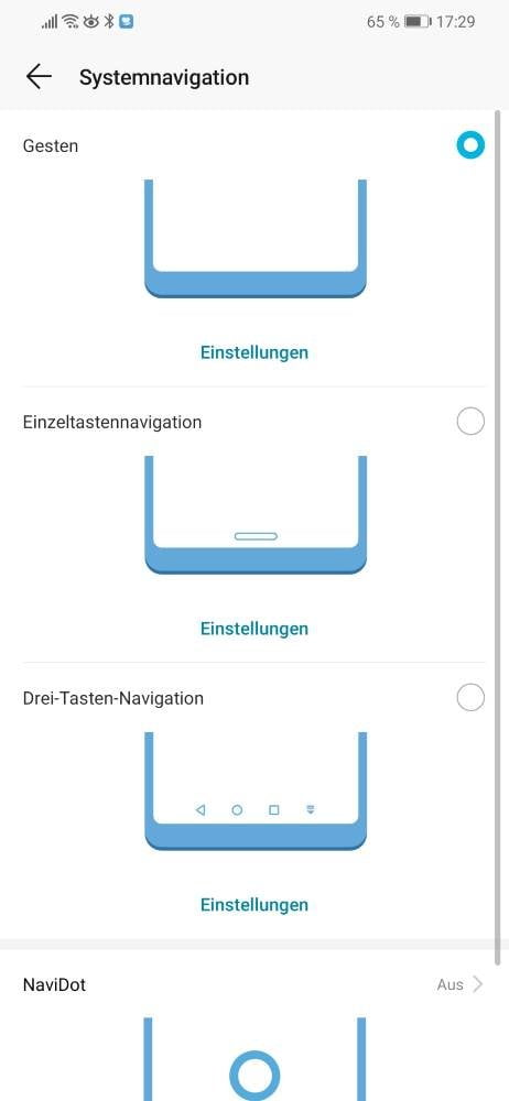honor Play Navigation